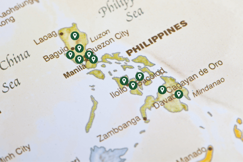 Get Pest Control Where You Need It Introducing Our Location-Based Services on Facebook Pages 2 Environet Pest Control Branches pinned in the map of the philippines