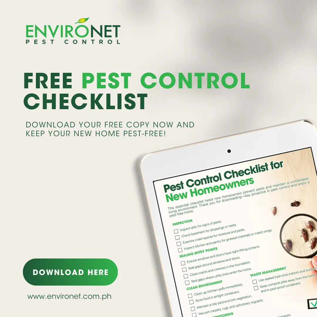Free Pest Control Checklist Download