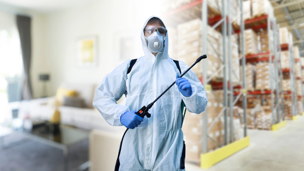 Why Pest Control Services Are Essential for a Healthy Home and Business a technician showing importance of pest control services for homes and businesses