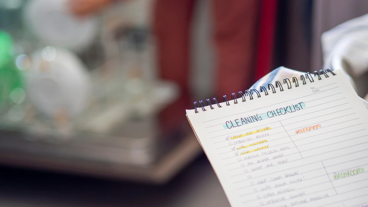 Make Pest Control Part of Your New Year Cleaning Routine A comprehensive cleaning checklist highlighting the best cleaning tips for an organized and spotless space.